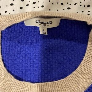 Madewell Colorblock Sweater